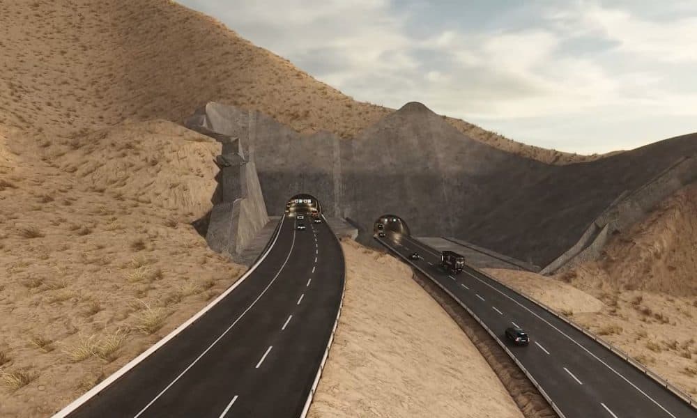 Avanza la construcción del túnel que dará una alternativa a la Carretera Central — imagen ilustrativa (contenido de demostración)